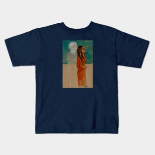 Spiritual Ghost Hug Kids T-Shirt